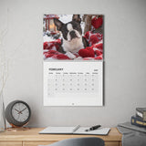 Boston Terrier World 2027 Wall Calendar .