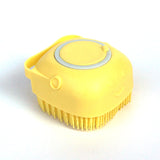 Dog Bath Massage Brush Dog Grooming Cleaning Tool Soft Silicone