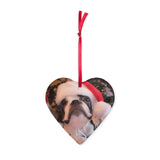 Custom Christmas Acrylic Ornament Using Dog Photo
