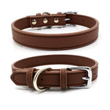 Microfiber Leather Dog Collar