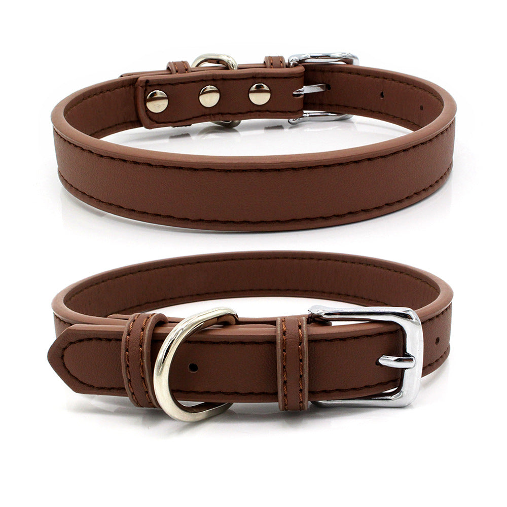 Microfiber Leather Dog Collar