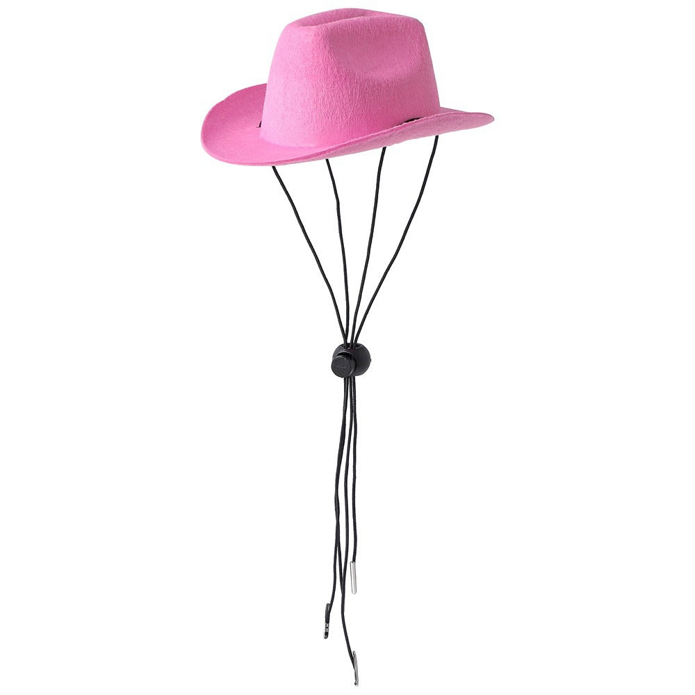 Western Cowboy Style Dog Hat