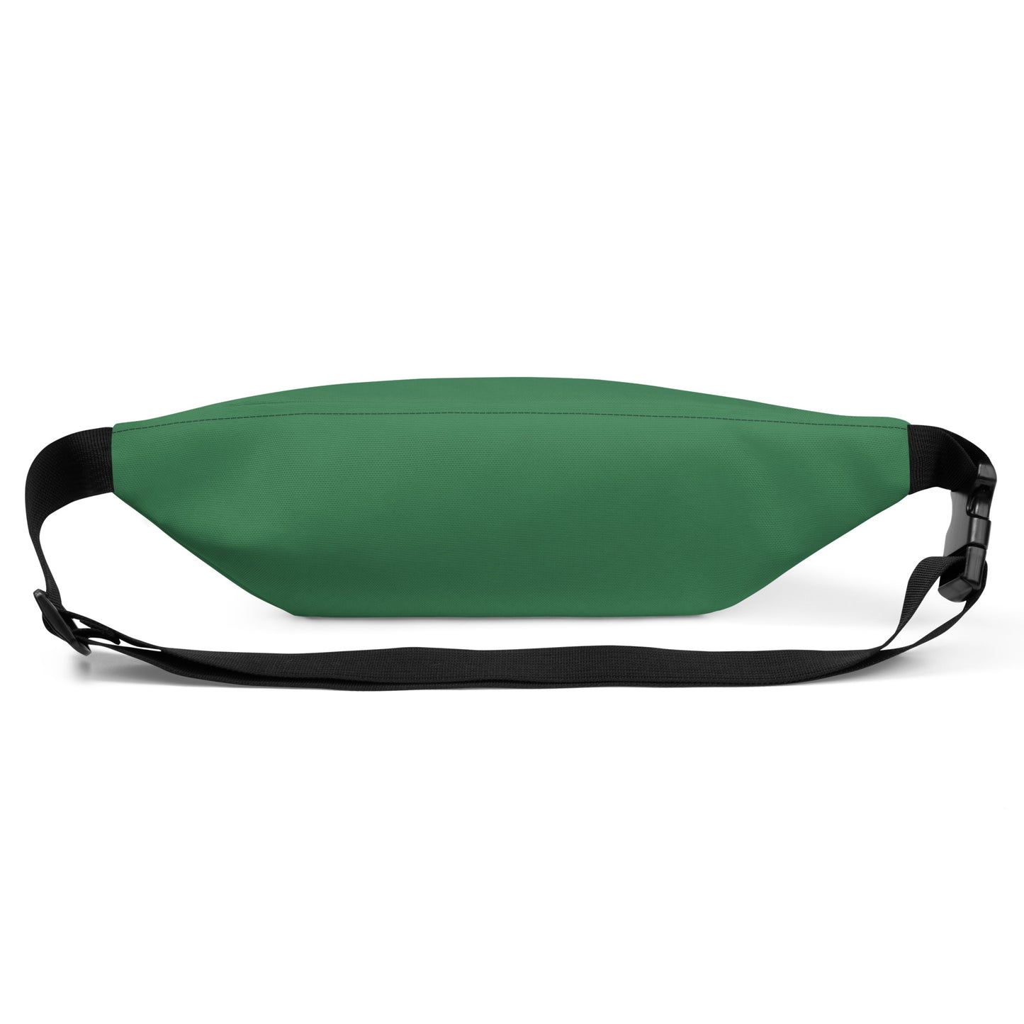 Custom Name with Boston Terrier Silhouette Fanny Pack - Green