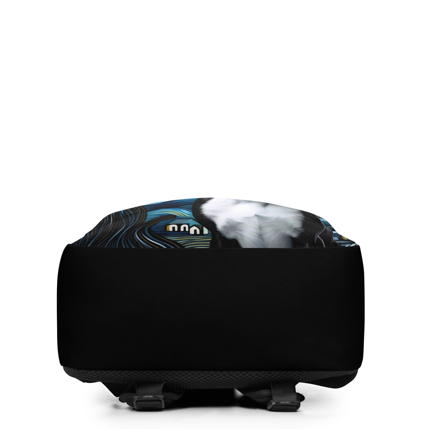 Starry Night - Boston Terrier Dog Minimalist Backpack