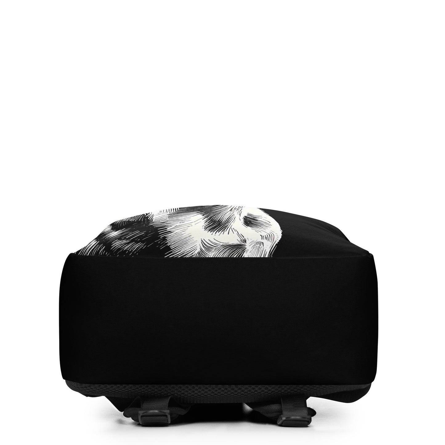 Line Art Boston Terrier Dog Minimalist Backpack