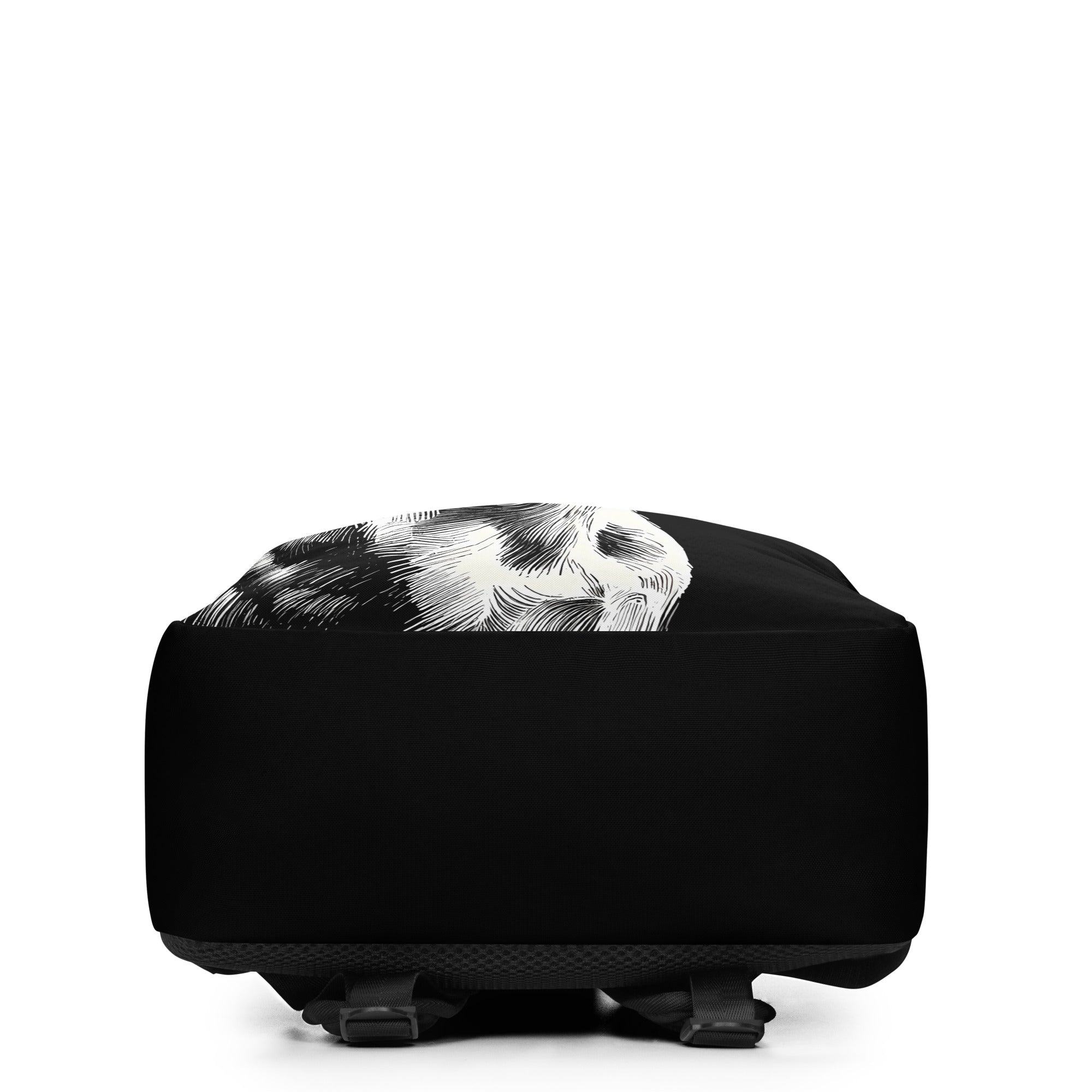 Line Art Boston Terrier Dog Minimalist Backpack