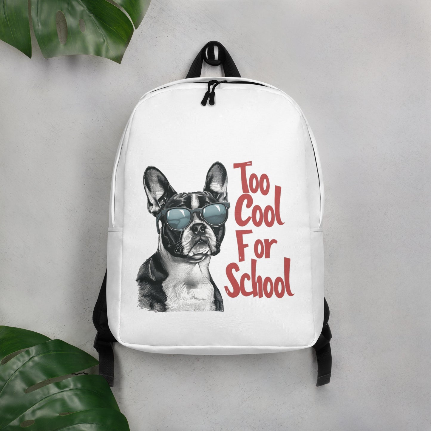 Too Cool For School Minimalist Backpack