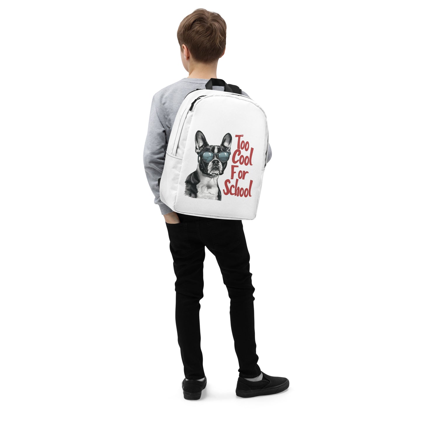 Too Cool For School Minimalist Backpack