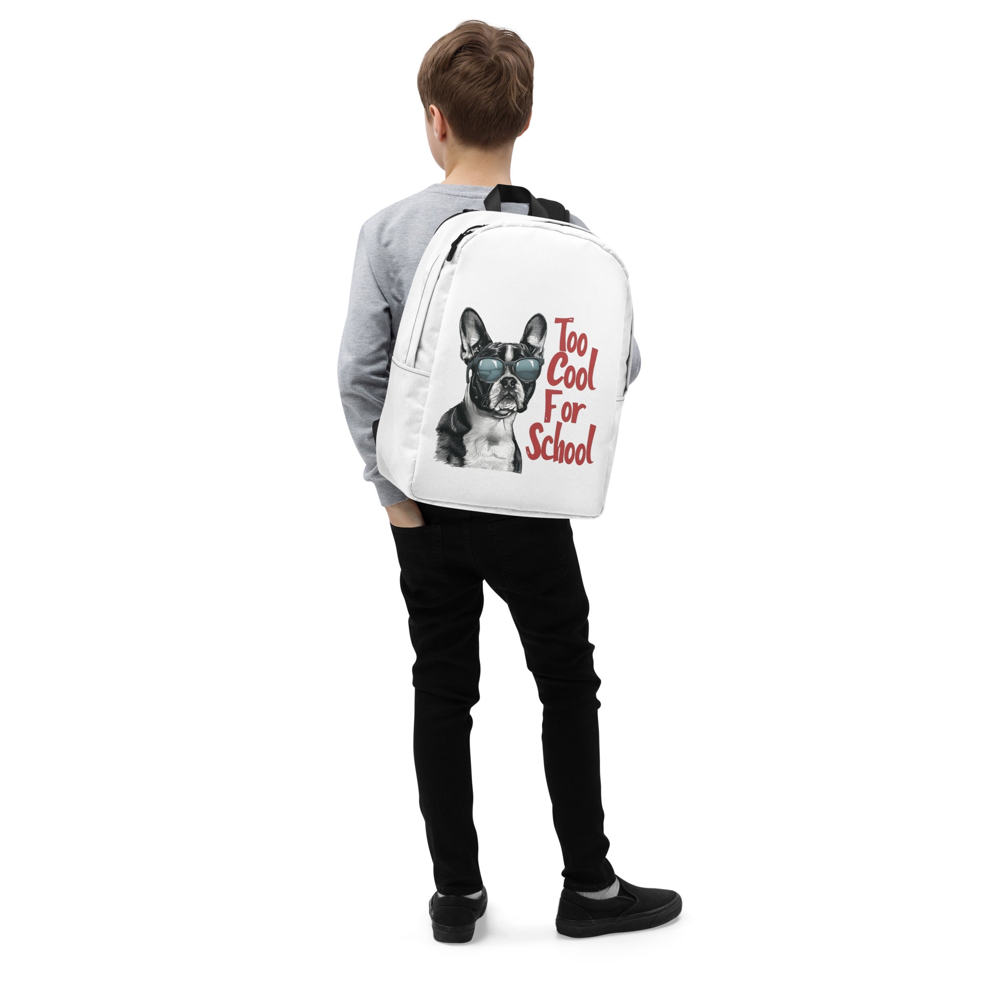 Too Cool For School Minimalist Backpack