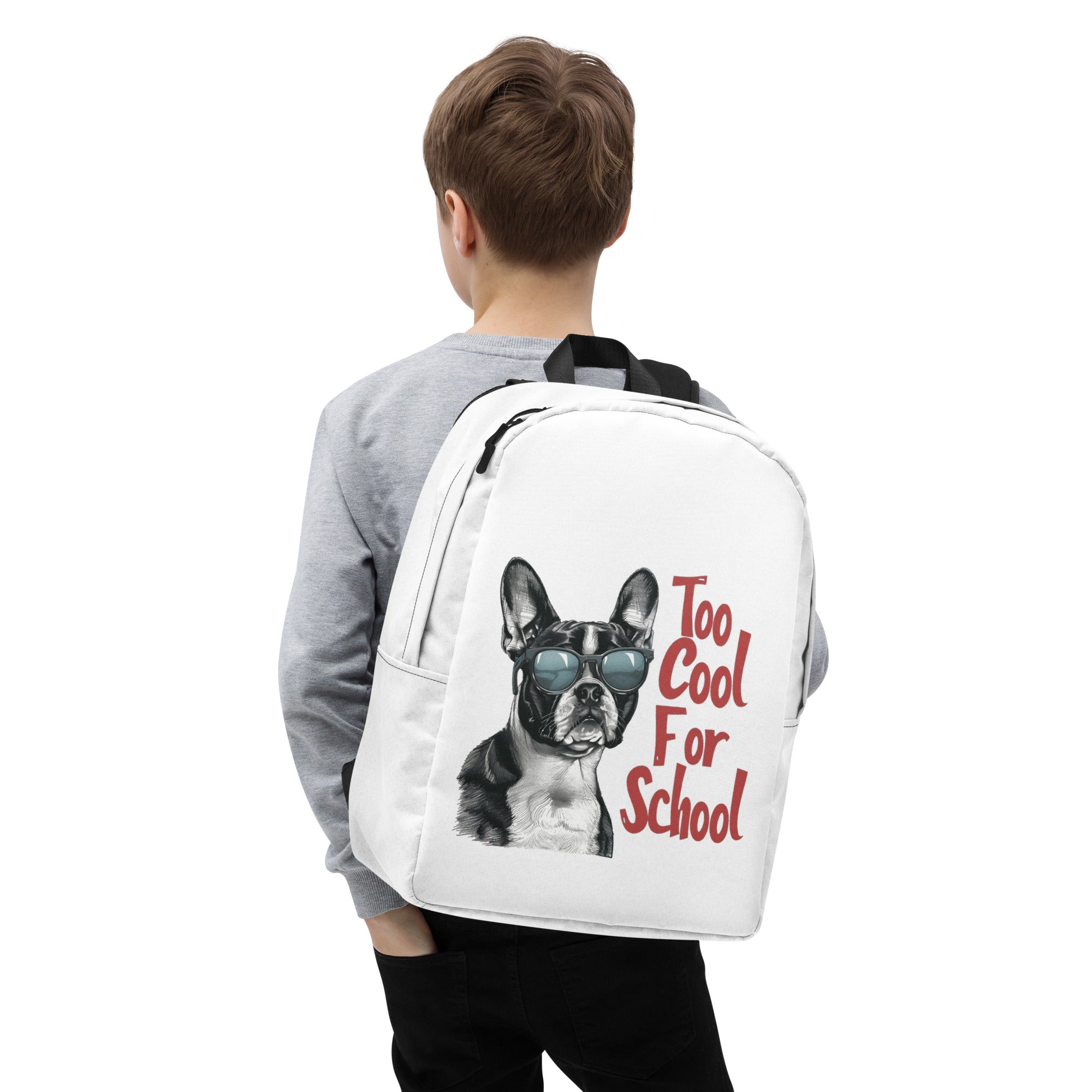 Too Cool For School Minimalist Backpack