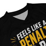 Feels Like a Penalty Box Kind of a Day Funny Recycled Ice Hockey Fan Jersey .