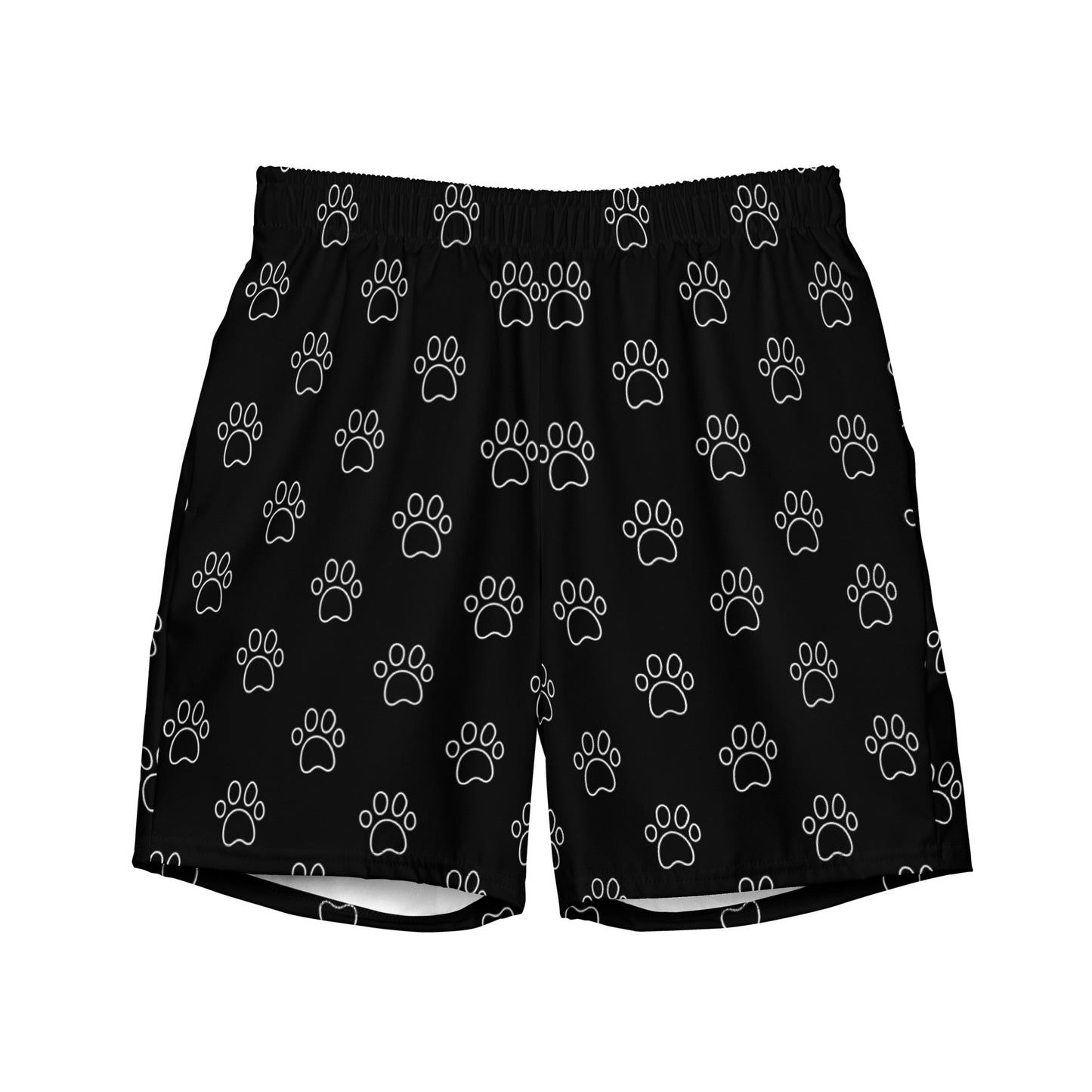 Dog Paws Men's Swim Trunks