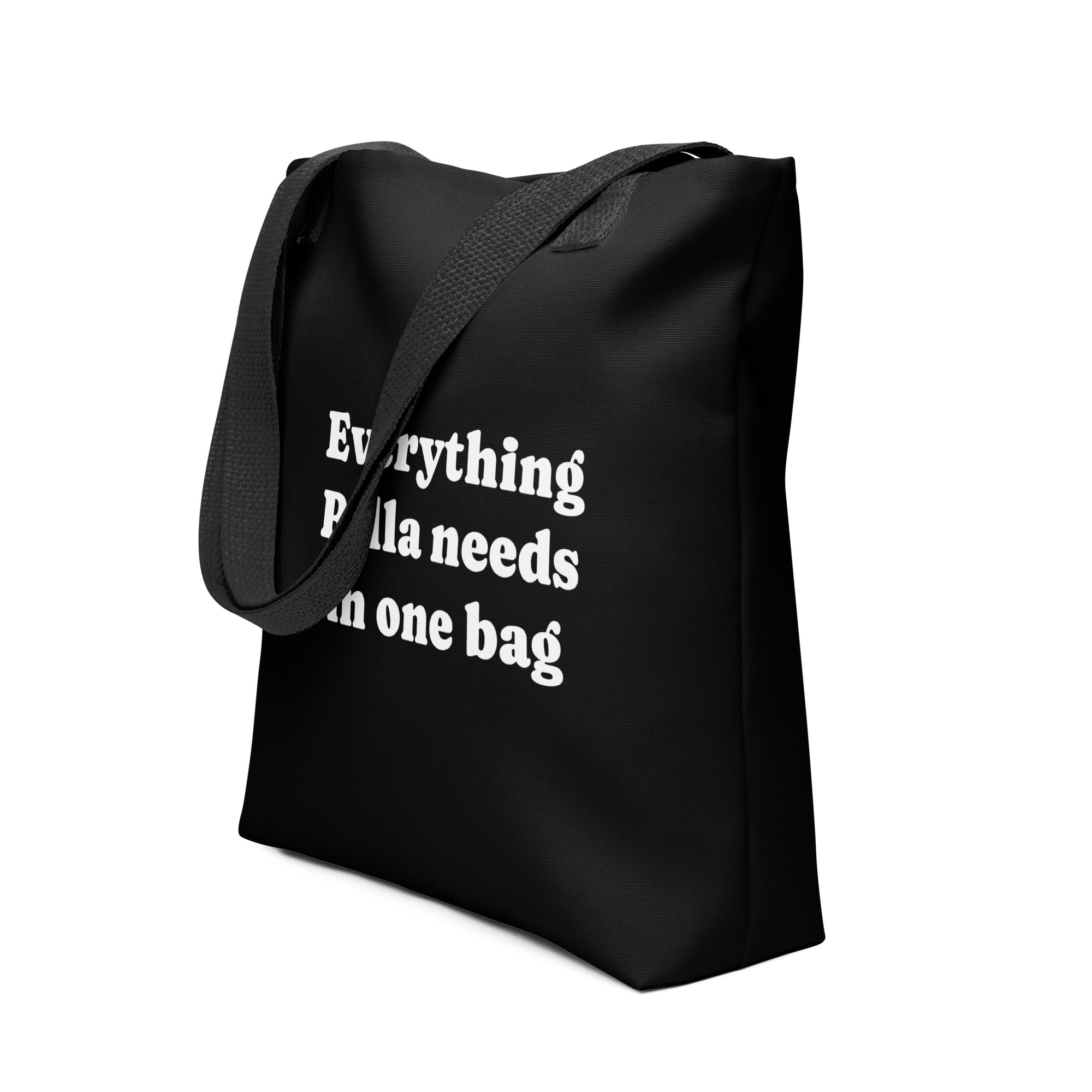 Everything My Dog Needs In One Tote Bag .