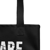 Colored Boston Terrier Dog - Don't Care About Your Pure Bred Tote Bag .