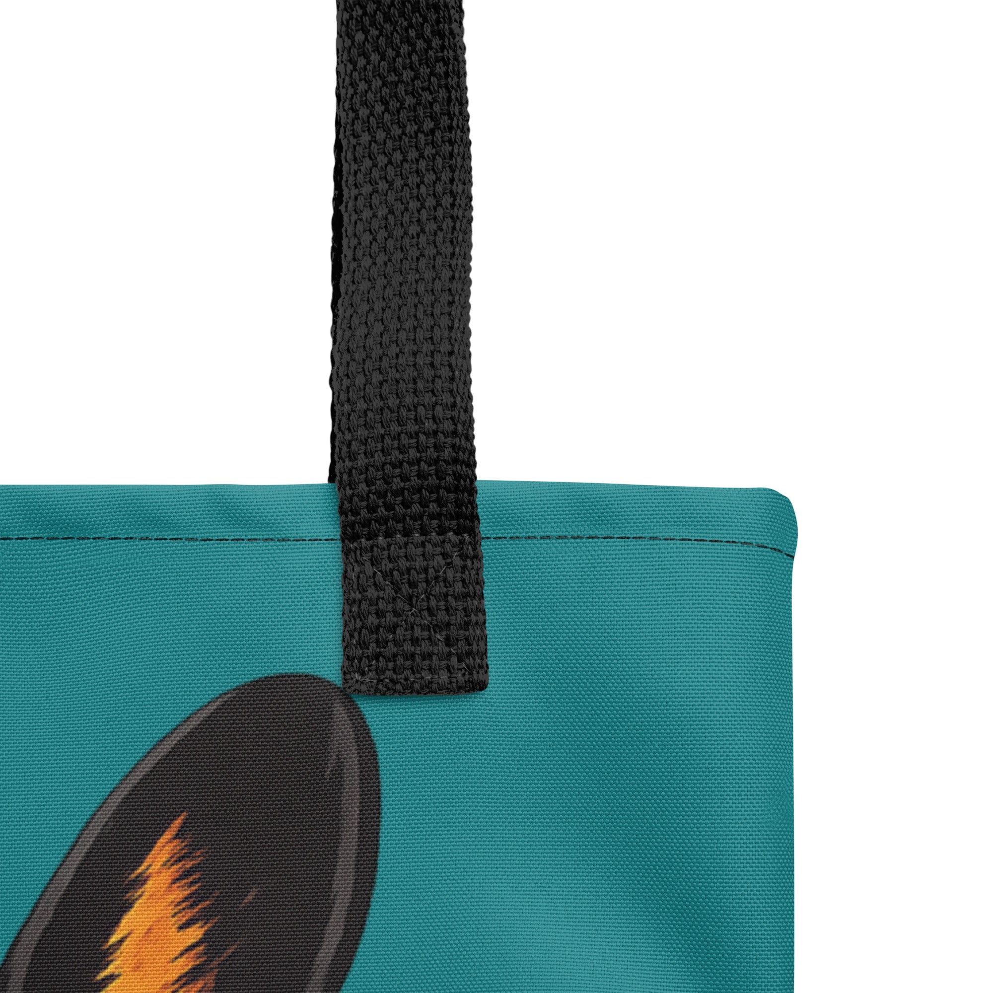 Too Cool Boston Terrier Dog Tote Bag .