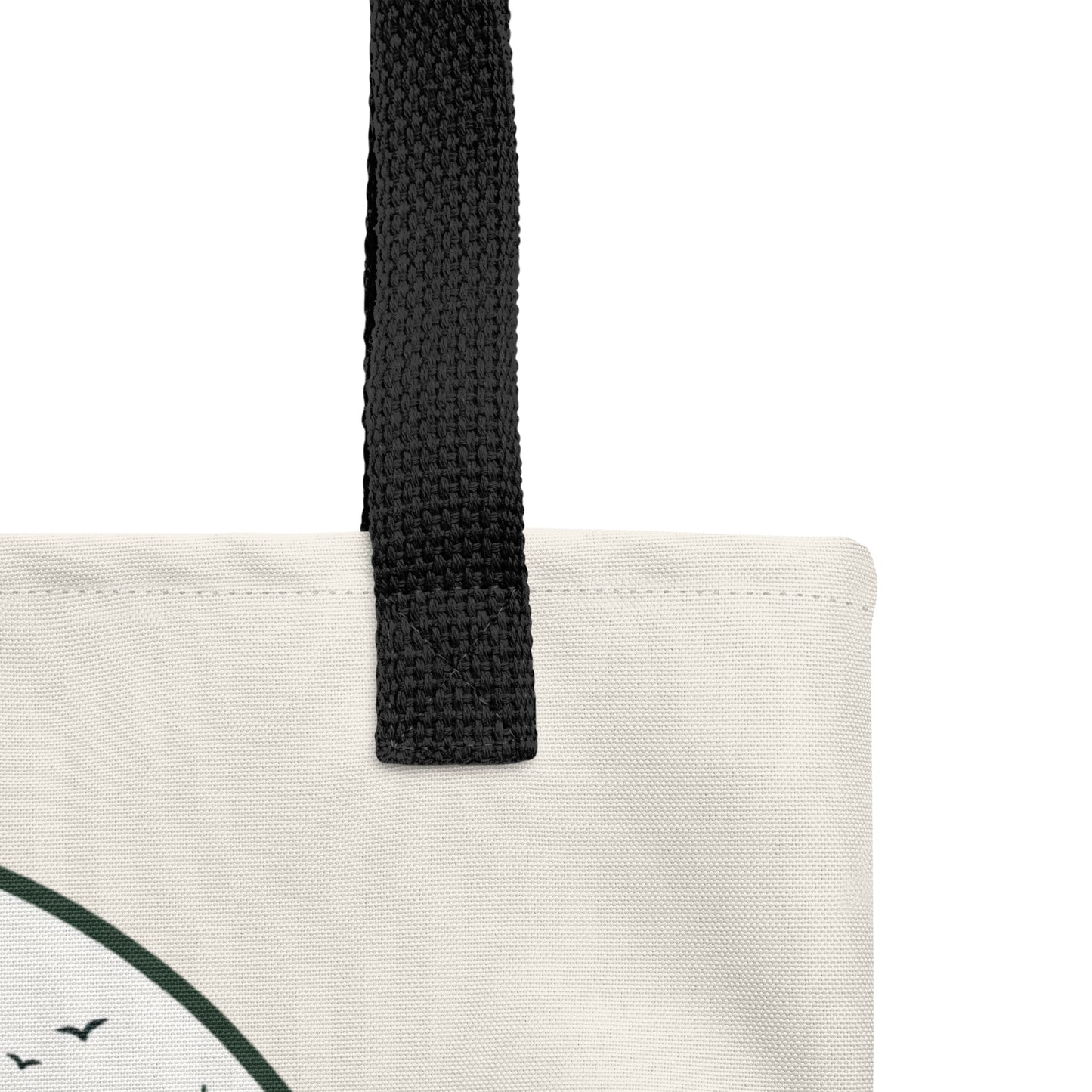 Life Is Better Around the Campfire Boston Terrier Bag, Camping Dog Lover Tote Bag - Natural Cream .