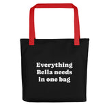 Everything My Dog Needs In One Tote Bag . Red