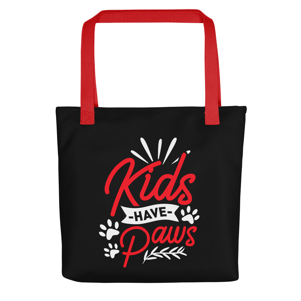 Kids Have Paws Tote Bag