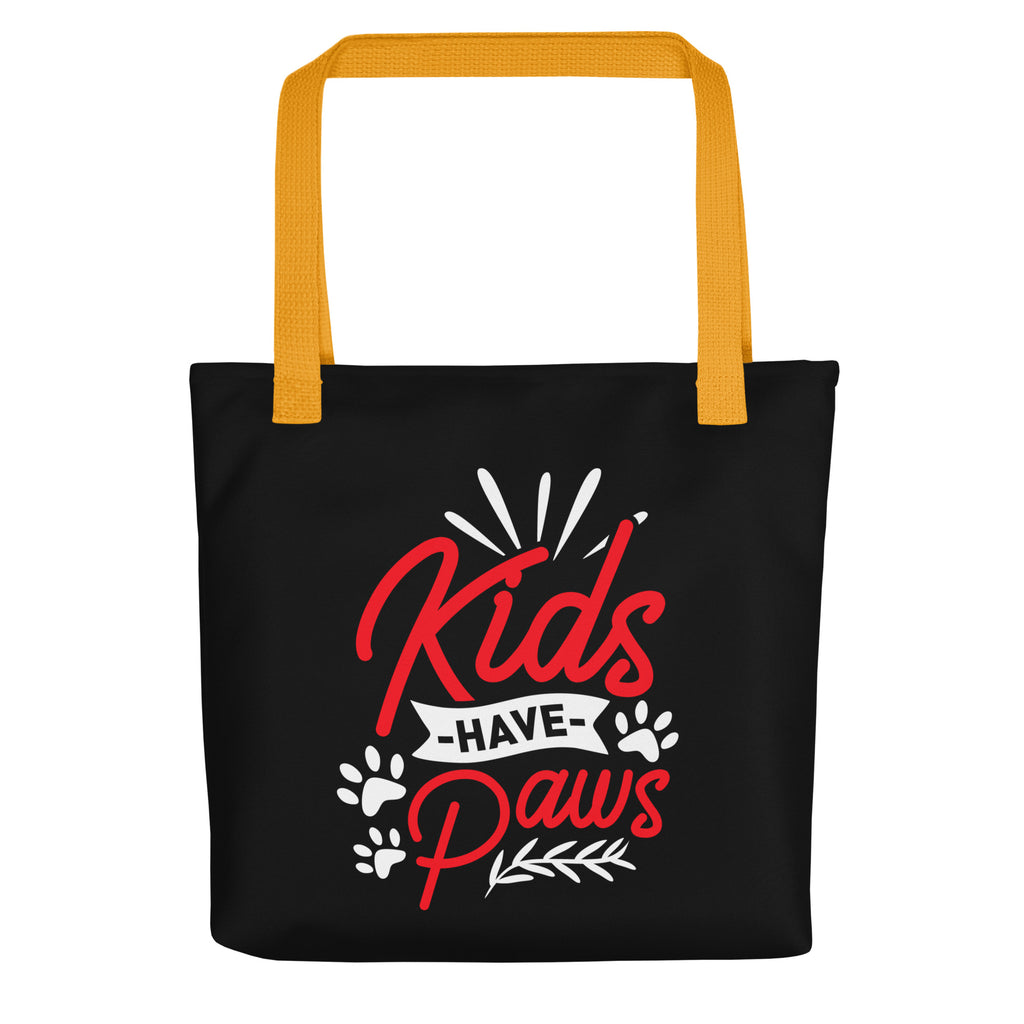 Kids Have Paws Tote Bag