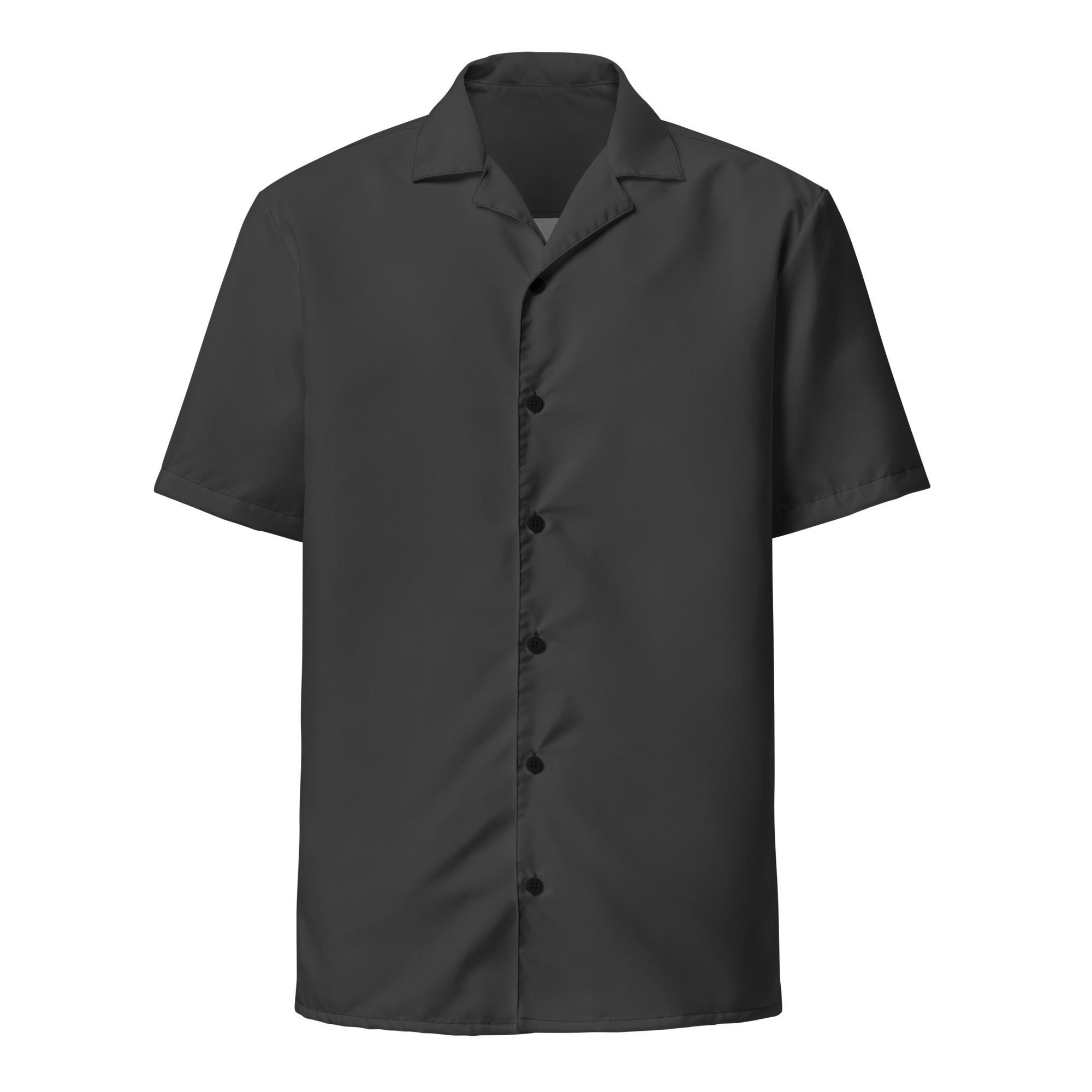 Too Cool Boston Terrier Dog Unisex Button Shirt - Charcoal . 6XL