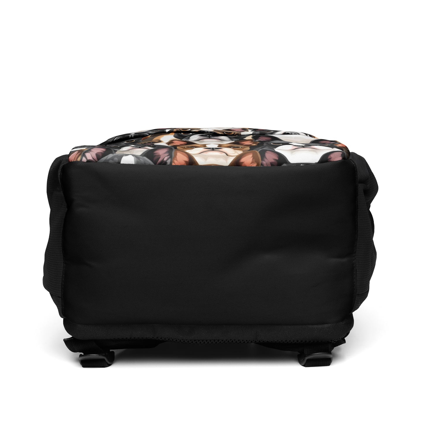 Boston Terrier Dogs Crowd Utility Backpack .