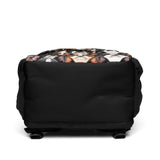 Boston Terrier Dogs Crowd Utility Backpack .