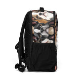 Boston Terrier Dogs Crowd Utility Backpack .