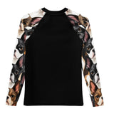 Boston Terrier Dogs Crowd Youth Rash Guard .