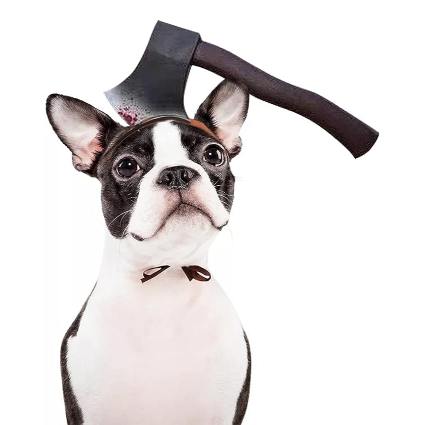 Axe Dog Costume Headgear Halloween Dress Up