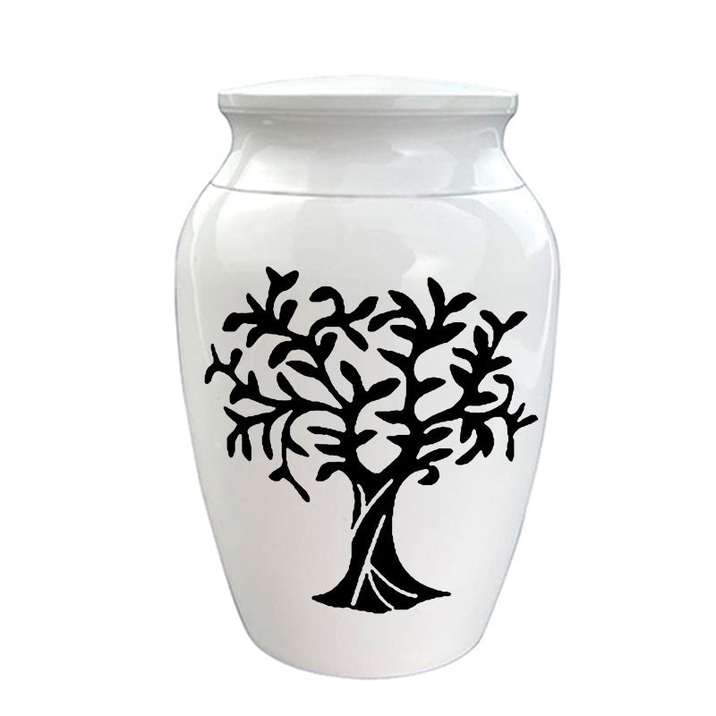 Tree Of Life Cremation Dog Memorial Jar