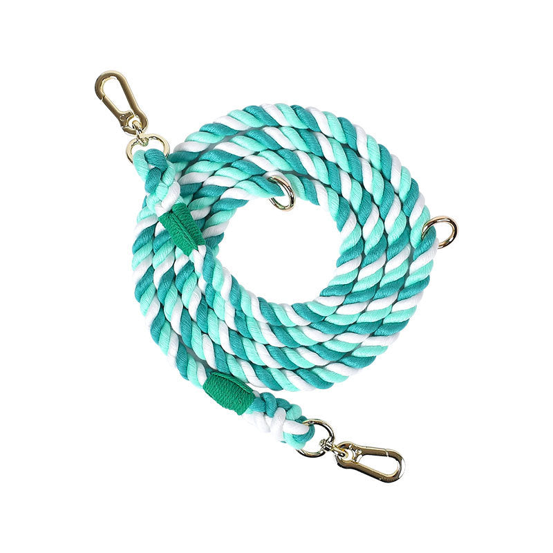 Multifunctional Ombre Rope Dog Leash