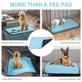 Washable Dog Urine Pad, Waterproof Toilet Training Mat For Dogs and Puppies - 2 Packs