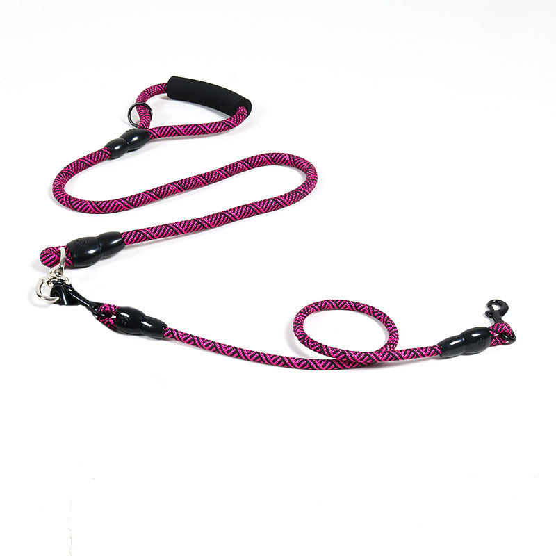 Multi-Dog Leash – Walk 1, 2, or 3 Dogs Without Tangling . Purple 1 Dog