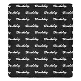 Custom Dog Name Ultra-Soft Micro Fleece Blanket . Black