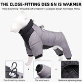 Small Medium-sized Dog Winter Snow Suit Full Body One-Piece