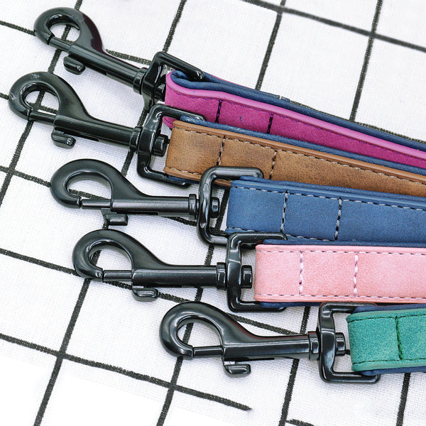 Leather Dog Leash Pull-resistant
