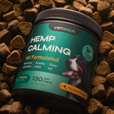 Calming Chews For Dogs Chicken Flavor All Canine Breeds Vet Visits Travel 130 Chews