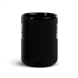 I'd Rather Be With My Boston Black Glossy Mug .