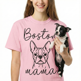 Boston Mama Mode Garment-Dyed Heavyweight T-Shirt .