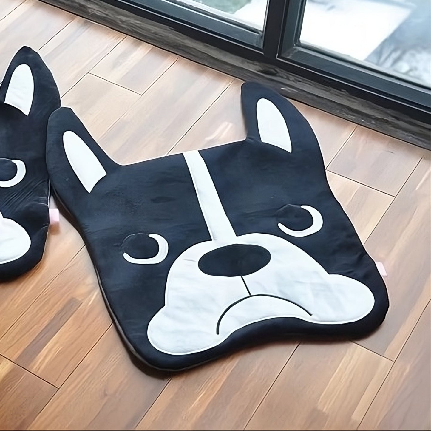 Boston Terrier Shaped Mat