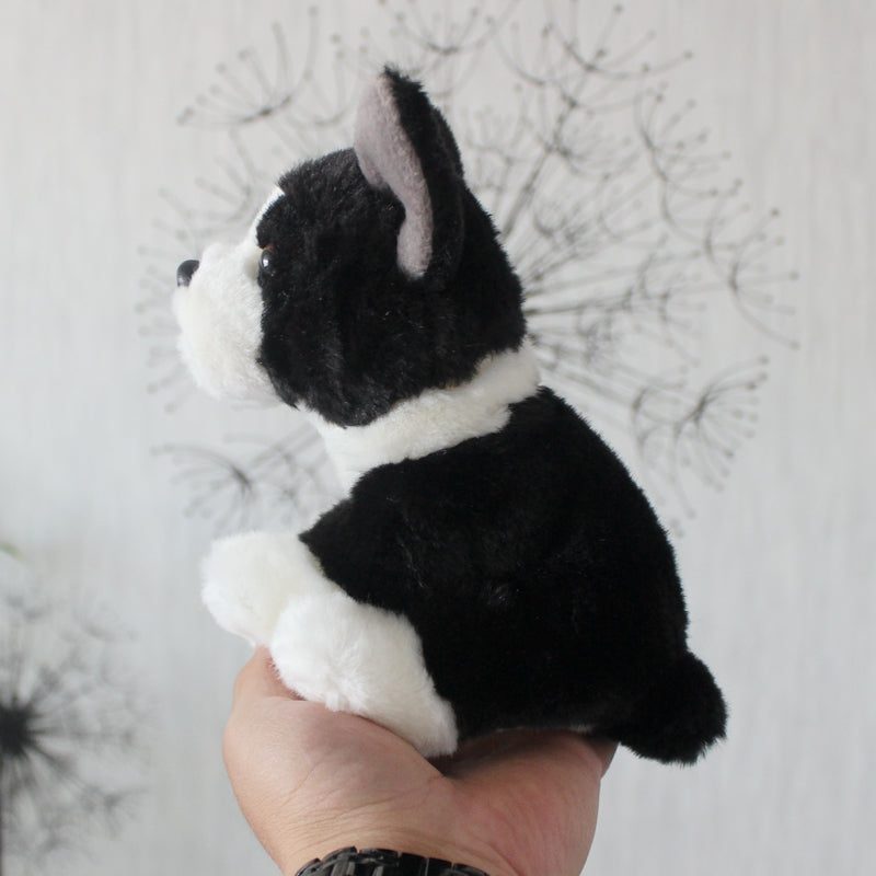 Boston Terrier Dog Plush Stuffed Animal