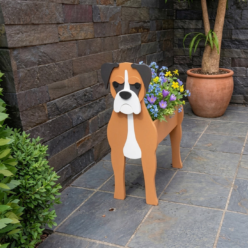 Boxer Shaped Planter .