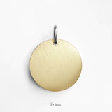 Personalized Dog ID Tags . Brass