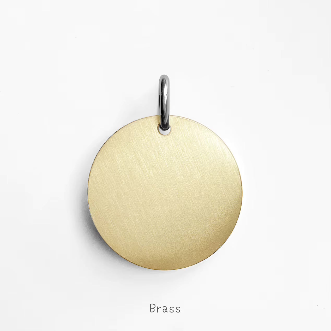 Personalized Dog ID Tags . Brass