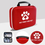Dog First Aid Kit - 101  Piece - Emergencies Supplies - Portable Medical Essentials - Wound Treatment