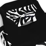 Dog Zip-Up Hoodie - Zebra
