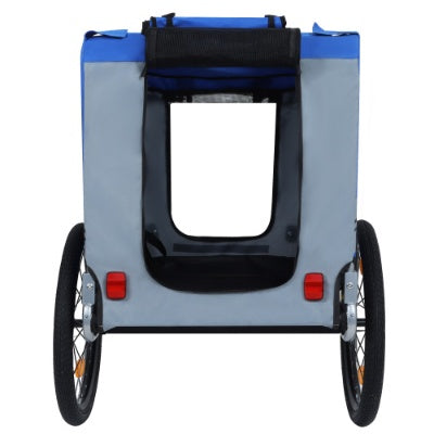 Large Bike Trailer For Dogs 120LB Capacity All-Terrain Pet Carrier