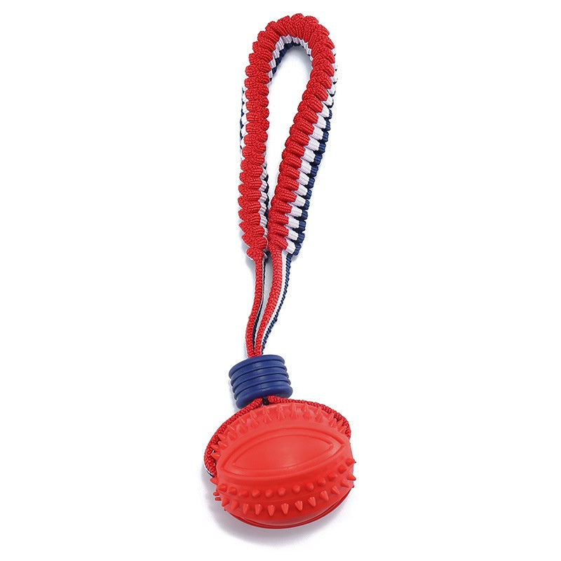 Dog Ball Toy With Elastic Rope Chewing Ball