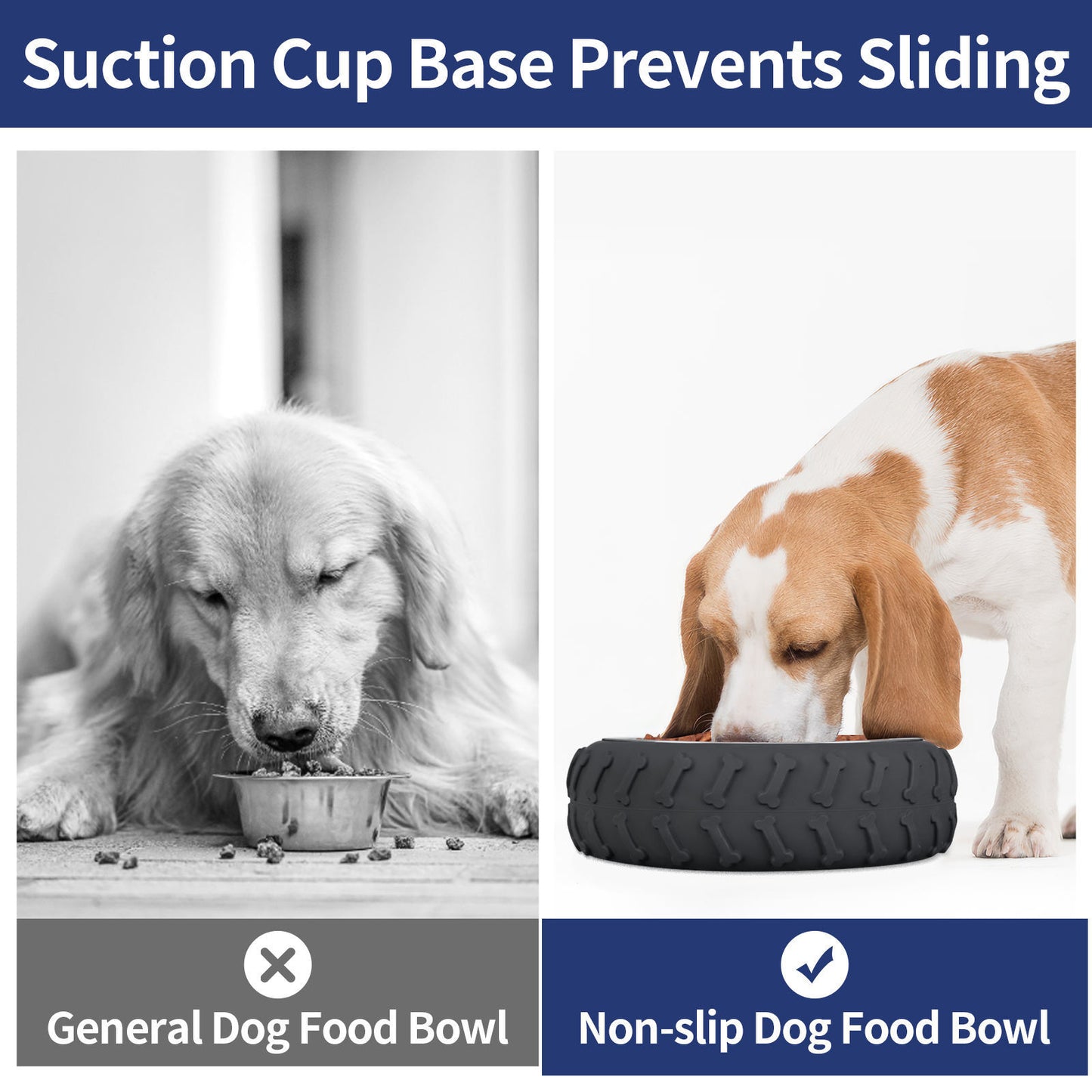 Tire Shape Slow Feeder Dog Food Bowl