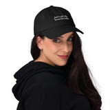 Just A Girl Who Loves Her Bully Bull Terrier Dad Hat .